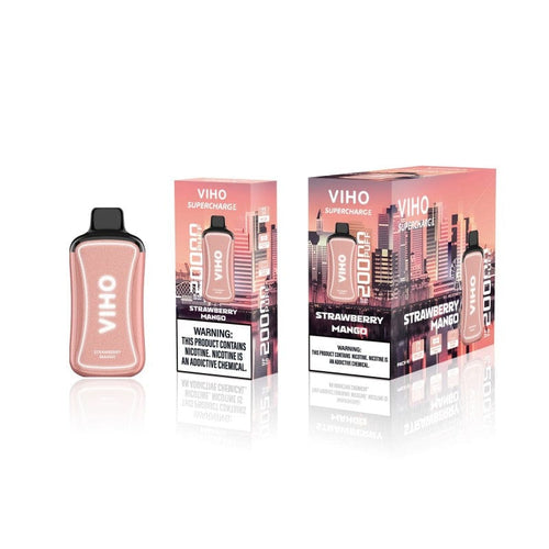 Strawberry Mango VIHO Supercharge 20K Disposable Vape