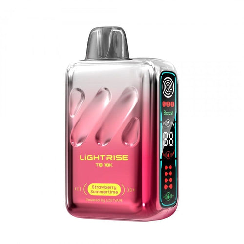 Strawberry Summertime Lightrise TB18K Disposable Vape