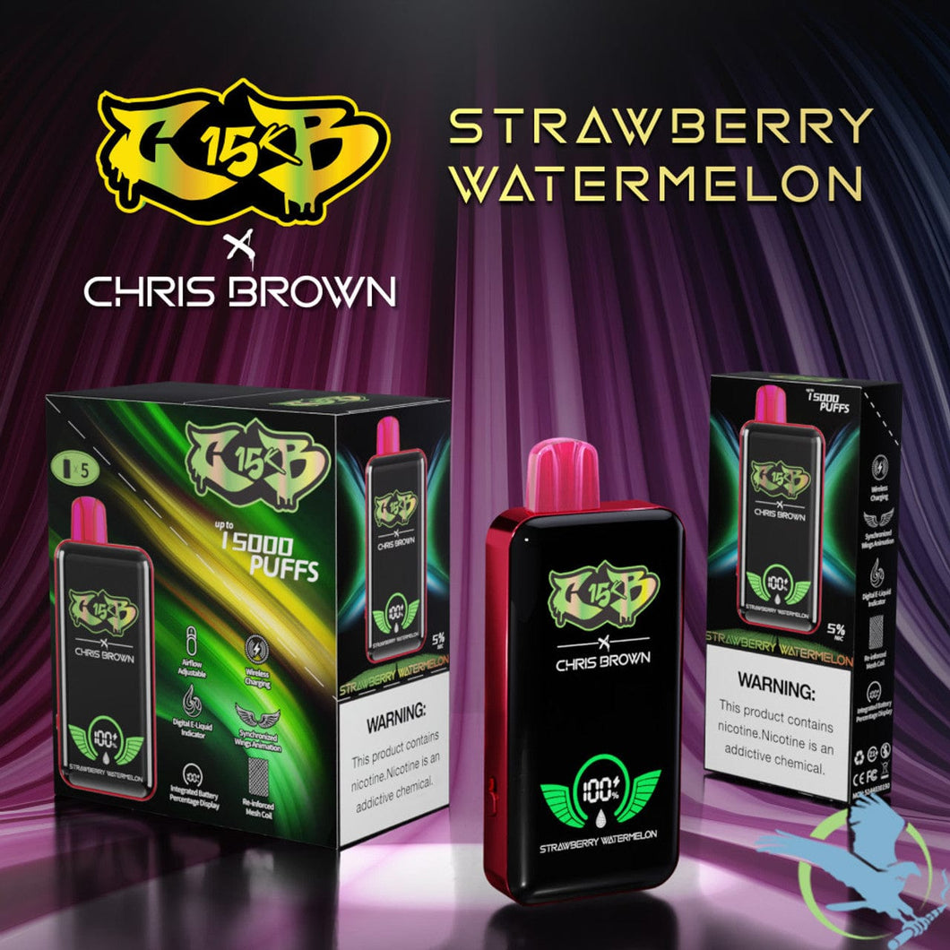 Strawberry Watermelon CB15K x Chris Brown Disposable Vape 15000