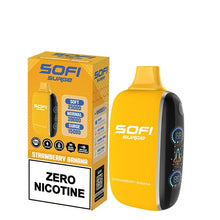 Load image into Gallery viewer, Strawberry Banana Sofi Surge 25k Zero Nicotine Disposable Vape (25000)
