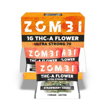 Load image into Gallery viewer, Strawberry Cough Sativa Zombi Ultra Strong Flower 1gm
