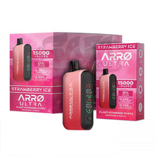 Load image into Gallery viewer, Strawberry Ice ARRO - Ultra Zero 0% Nicotine Disposable Vapes
