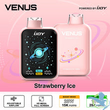 Load image into Gallery viewer, Strawberry Ice Ijoy Venus 25000 Disposable Vape
