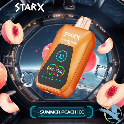 Summer Peach Ice Upends Starx S20000 Disposable