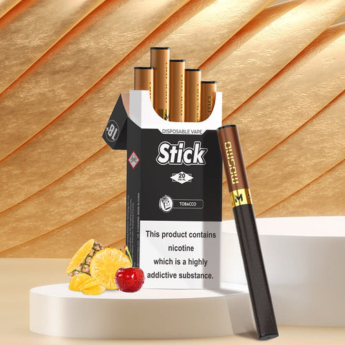 Tobacco Mosmo Stik Disposable Vape 5 Piece in one pack