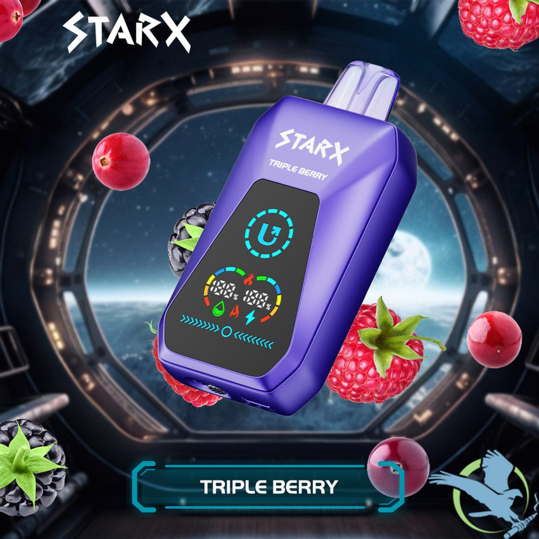 Triple Berry Upends Starx S20000 Disposable