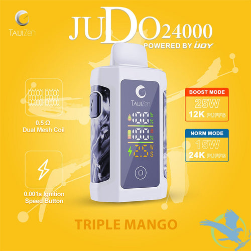 Triple Mango TaijiZen Judo IJoy 24K Disposable Vape
