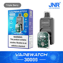 Load image into Gallery viewer, Triple Berry JNR VapeWatch Disposable 30K
