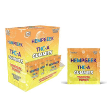 Load image into Gallery viewer, Tropical Punch HempGeek THCA Gummies 500MG 2PK
