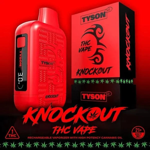 Tyson 2 Knockout Thcp Disposable Vape 3gm