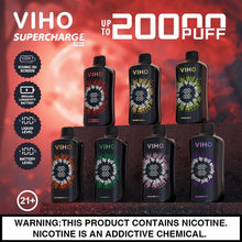 تحميل الصورة إلى عارض المعرض، Viho Supercharge Pro 20000 Cosmic Edition Disposable Vape
