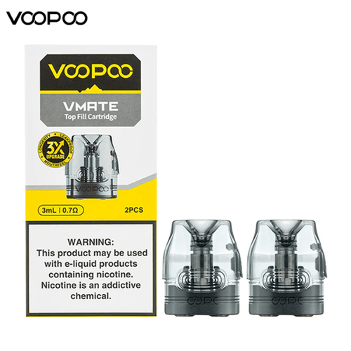 Voopoo VMate Replacement Pods Top Fill 3ML 2CT