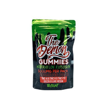 Load image into Gallery viewer, Watermelon Explosion The Demon Gummies THC-A THC-V THC-P D8 LR 5000MG 10PC
