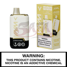 Load image into Gallery viewer, White Gummy Bear VNM Hypercharged Disposable Vape 25000
