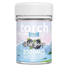 Load image into Gallery viewer, Wild Berry Torch Haymaker Blend Gummies
