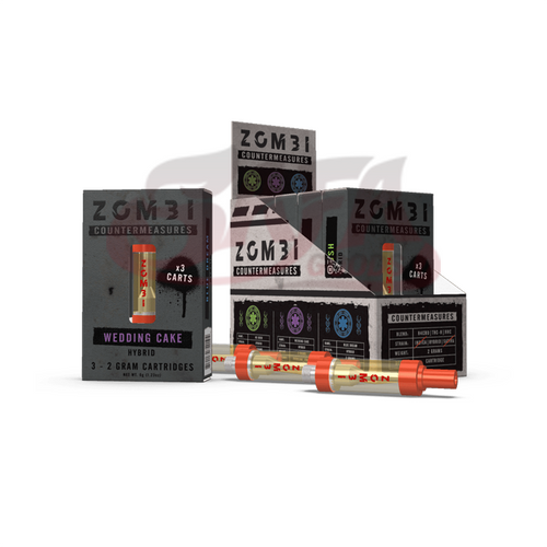 Zombi HHC Cartrdiges 2 Grams (3 Carts with 2 Grams Each)