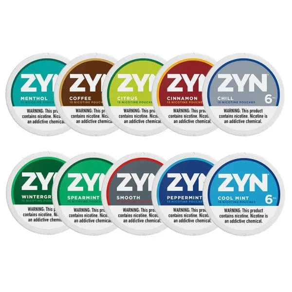 Zyn Nicotine Pouches 3mg 6mg