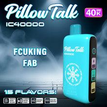 Load image into Gallery viewer, Fcuking Fab Pillow Talk Ice Control 40K Disposable Vape
