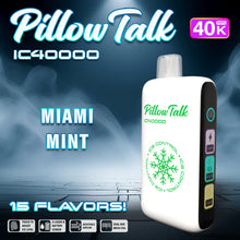 Load image into Gallery viewer, Miami Mint Pillow Talk Ice Control 40K Disposable Vape
