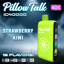 Load image into Gallery viewer, Strawberry Kiwi Pillow Talk Ice Control 40K Disposable Vape
