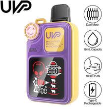 Load image into Gallery viewer, UVP Bessie Edition 18000 Disposable Vape
