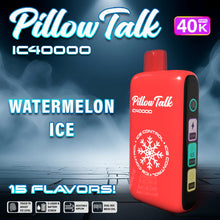 Load image into Gallery viewer, Watermelon Ice Pillow Talk Ice Control 40K Disposable Vape
