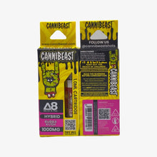 Load image into Gallery viewer, Bubba Kush - Hybrid Cannibeast Delta 8 Cartridge (Buy 4 Get 1 Free)
