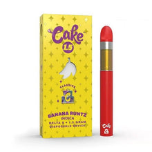 Load image into Gallery viewer, Cake Disposable 1.5 Banana Runtz (Not Refillable) Disposable Only Cake Vape Pen Delta 8 Disposable 1.5g (Buy 4 Get 5th Free)
