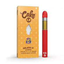 Load image into Gallery viewer, Cake Disposable 1.5 Gelato 41 (Not Refillable) Disposable Only Cake Vape Pen Delta 8 Disposable 1.5g (Buy 4 Get 5th Free)
