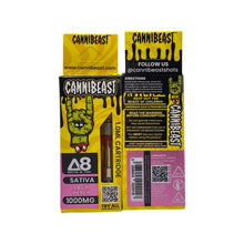 Load image into Gallery viewer, Jack Herer - Sativa Cannibeast Delta 8 Cartridge (Buy 4 Get 1 Free)
