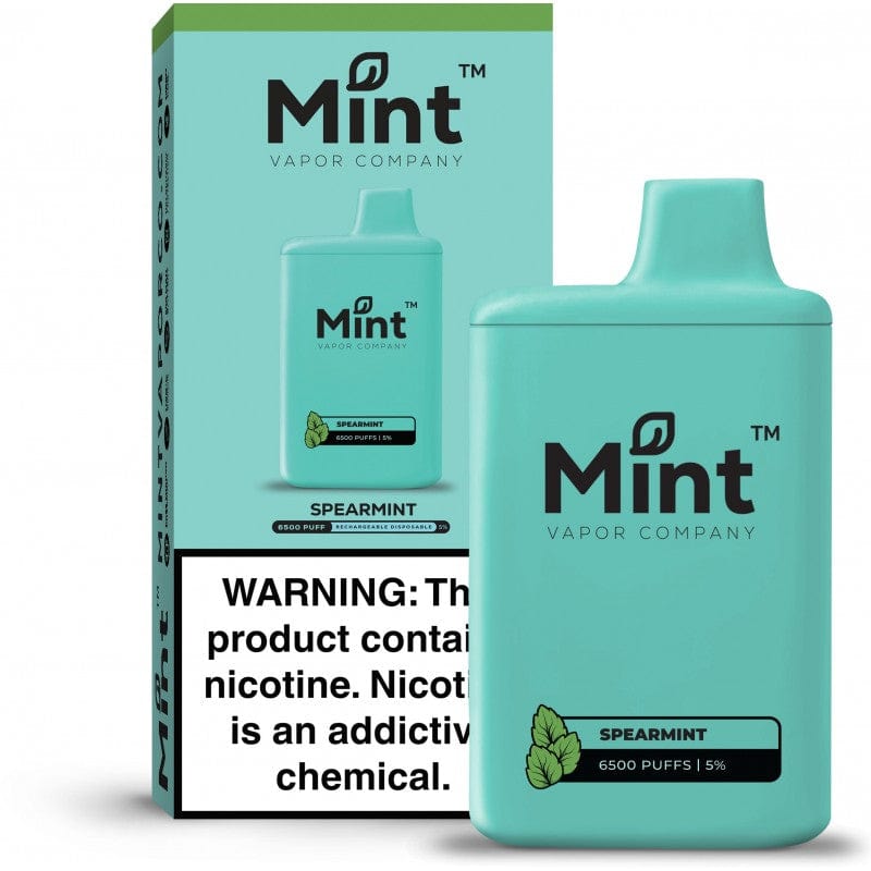 Spearmint / Single Mint by MNKE Bars Disposable Vape