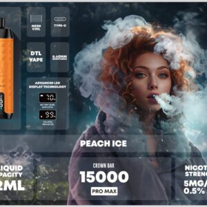 Al Fakher Crown Bar 15000 Pro Max Disposable Vape