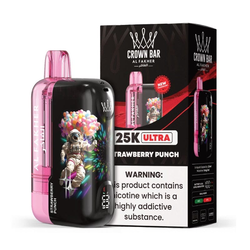 Al Fakher Crown Bar Ultra 25K Vape Disposable - Image 12