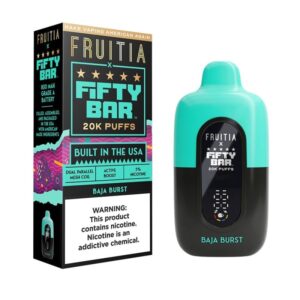 Baja Burst Fruitia x Fifty Bar Vape 20K Disposable