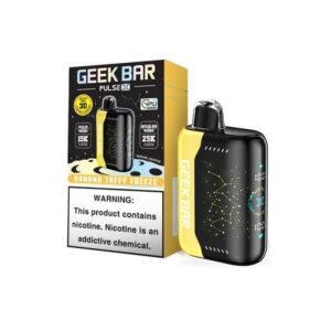 Banana Taffy Freeze Geek Bar Pulse X Vape Disposable