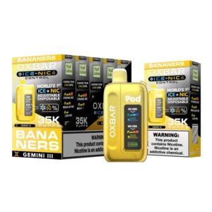 Bananers (Gemini III) (Fruit Edition) Oxbar Pod Juice Disposable 35k Nic Switch