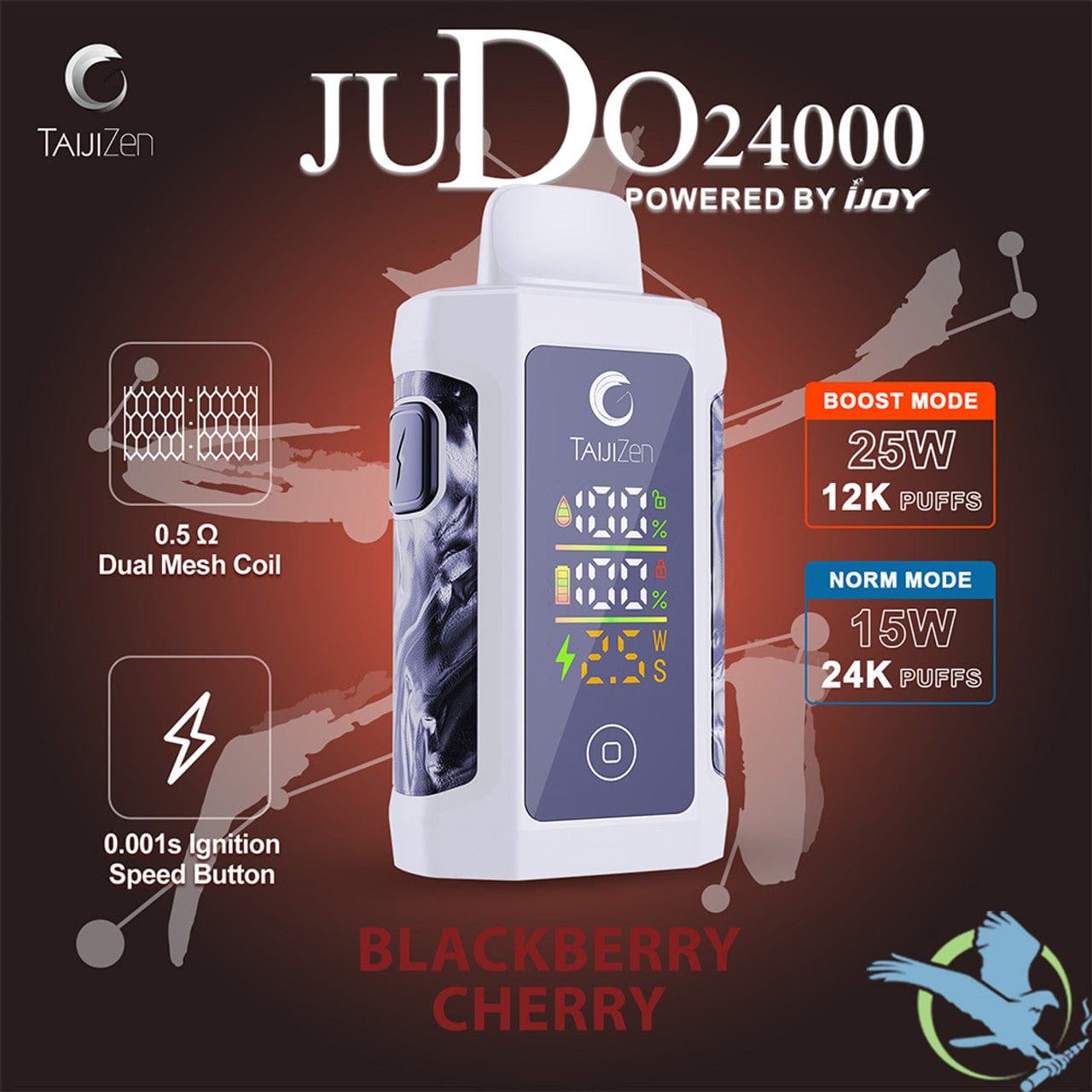 TaijiZen Judo IJoy 24K Disposable Vape - Image 4