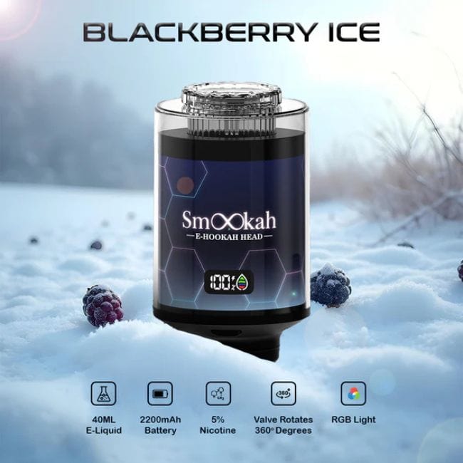 Smookah Disposable Hookah Head 2 in 1 Vape 100K Puffs 160ML - Image 2