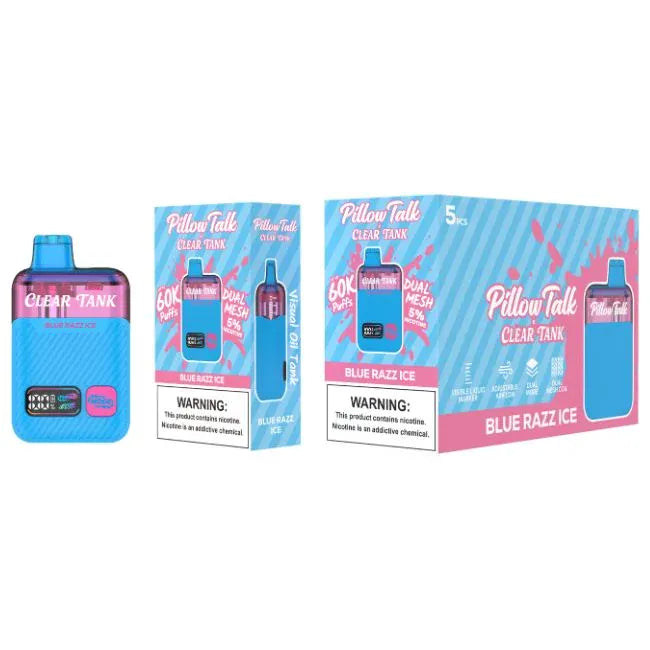 Pillow Talk Clear Tank 60k Disposable Vape