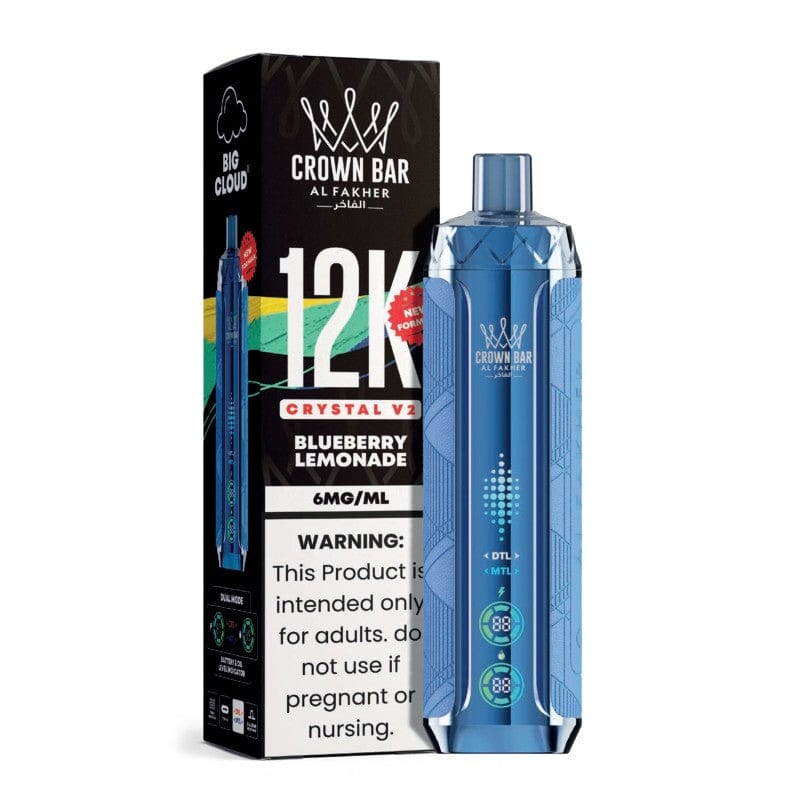 Al Fakher Crown Bar Crystal V2 Disposable 6mg 12K - Image 24