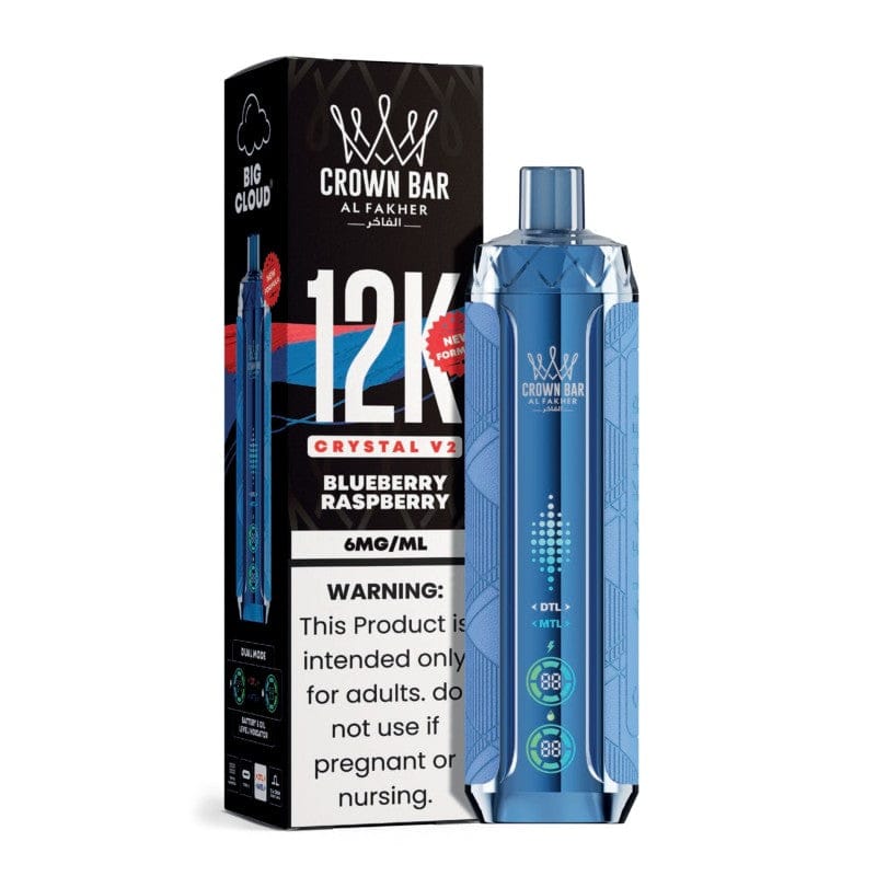 Al Fakher Crown Bar Crystal V2 Disposable 6mg 12K - Image 14