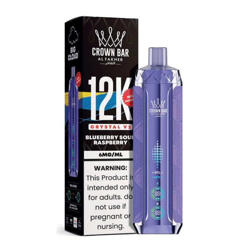 Al Fakher Crown Bar Crystal V2 Disposable 6mg 12K - Image 15