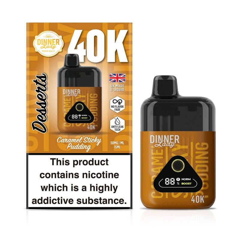 Caramel Sticky Pudding Dinner Lady DL40K Desserts Disposable