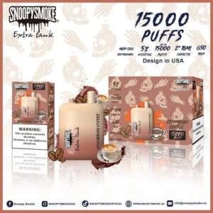 Colombian Coffee Snoopy Smoke Connect Disposable Vape 15000 Puffs Single Piece