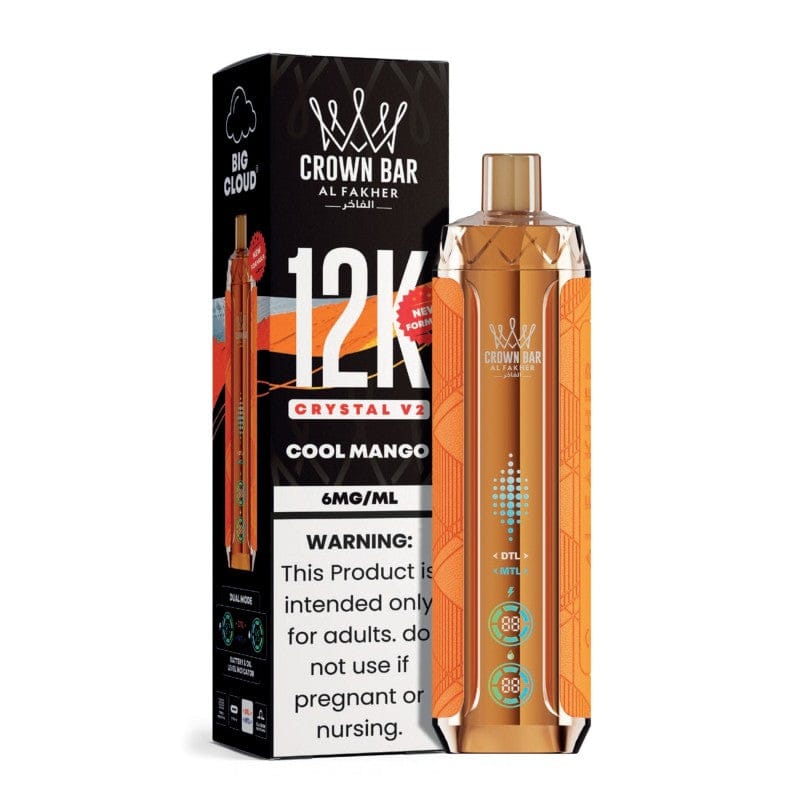 Al Fakher Crown Bar Crystal V2 Disposable 6mg 12K - Image 7