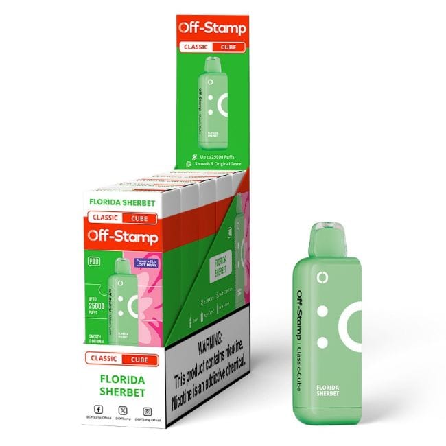 Off Stamp Classic Cube 25000 Disposable Vape Pod (Buy 4 Get 5th For Free) Add 5 to cart - Image 4