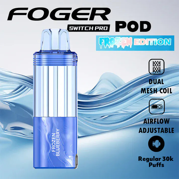 Frozen Blueberry Foger Switch Disposable Vape 30K