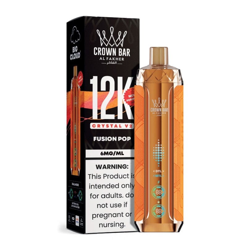 Al Fakher Crown Bar Crystal V2 Disposable 6mg 12K - Image 25