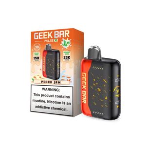 Geek Bar Pulse X Peach Jam (Jam Edition) Disposable Vape