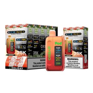 HO! HO! Gingerbread (Holiday Edition) Oxbar Pod Juice Disposable 35k Nic Switch